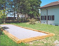 Place de pétanque